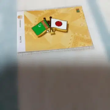 파키스탄 일본 국기 핀 배지 Belli