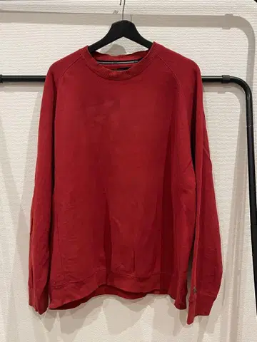 [새상품급] IZOD/heavyweight 맨투맨/90's/XL/빨간색