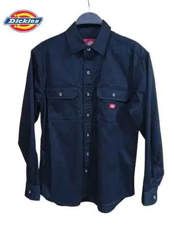 Dickies 긴팔 셔츠 블랙 M 사이즈 디키즈 워크 셔츠