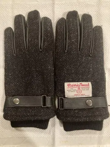 Harris Tweed 남성용 그로브 장갑