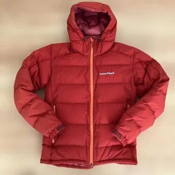 새상품급 mont-bell 파마로스트 라이트 다운 후드티 자켓 S