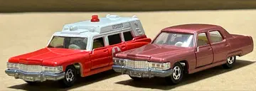 일본제 토미카 캐딜락 2대 세트