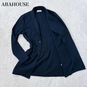 새상품급 아바하우스 언라이닝 자켓 네이비 L 사이즈 세탁 가능