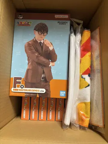 도카이 온에어 제일복권 무시메가네 피규어 기타 8점 세트
