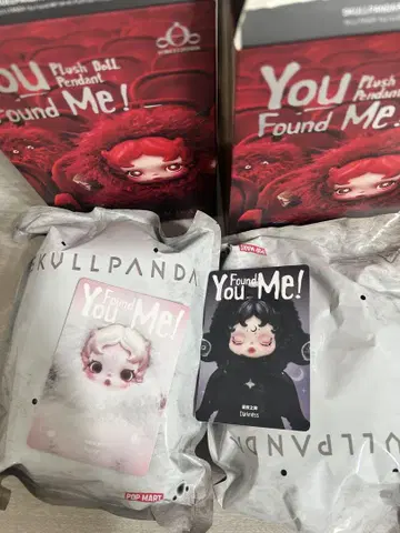 스컬팬다 You Found Me! Darkness와 ghost