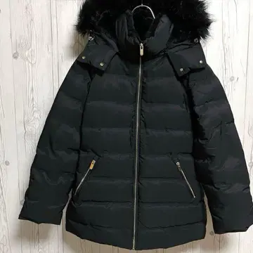 ZARA 퍼 부착 다운 자켓
