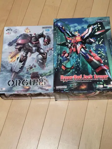 MODEROID 오거스&하이퍼레드잭아머 2종 세트