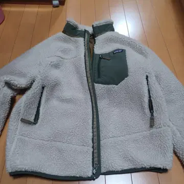 patagonia 플리스 자켓 XXL 아이보리/올리브