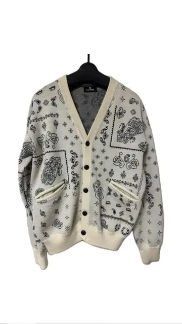 Subciety 프린트 패턴 가디건 M 사이즈