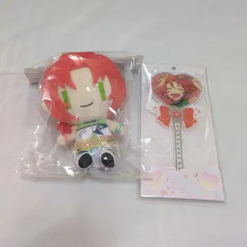 앙스타 츠키나가 레오 뻬땅 오스와리 봉제 인형 마법 지팡이