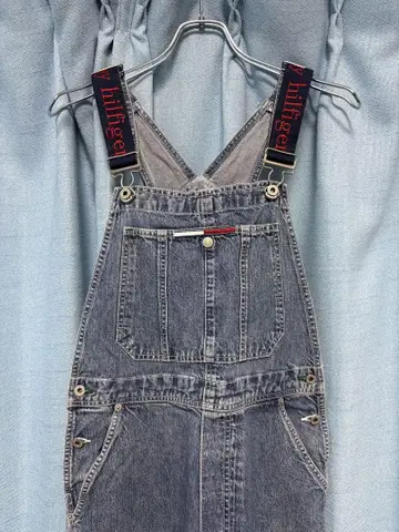 [ Tommy Hilfiger ] 90s 데님 오버롤