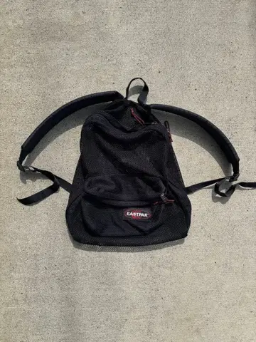 컨디션 최상 90s 이스트팩 메쉬 백팩 블랙