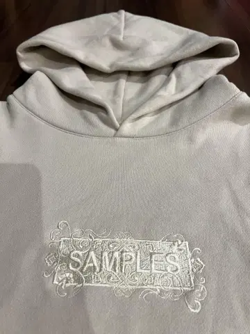 samples 자수 BOX 로고 후드티 아사오카 슈 new era