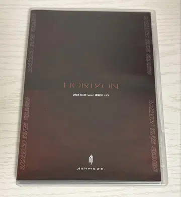 Ashmaze. HORIZON DVD