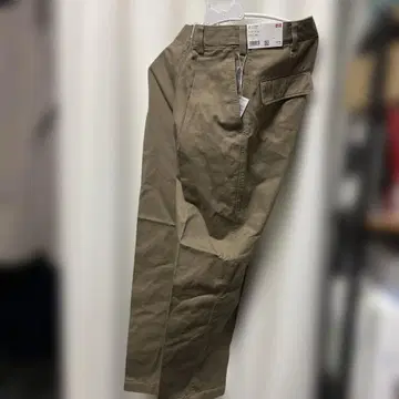 UNIQLO U 턱 테이퍼드 치노 허리 79cm