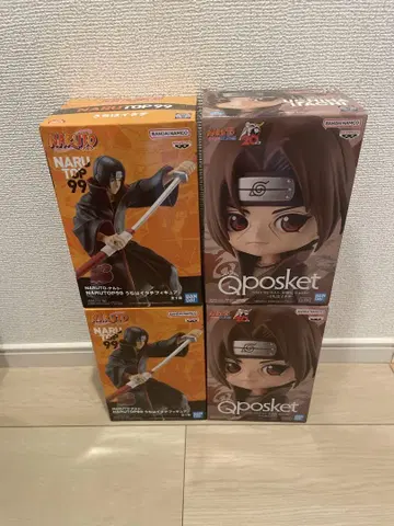 [ 미개봉 새상품 ] NARUTO 우치하 이타치 피규어 4점 묶음 판매