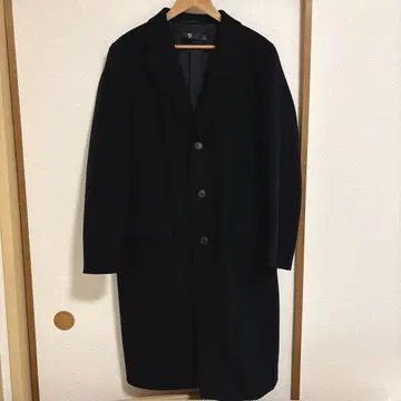 J+ 유니클로 남성용 코트 L 사이즈 블랙