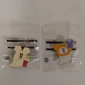 디즈니랜드 할로윈 핀 배지