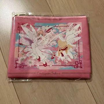 카드캡터 사쿠라 인조 가죽 플랫 파우치 B CLAMP전