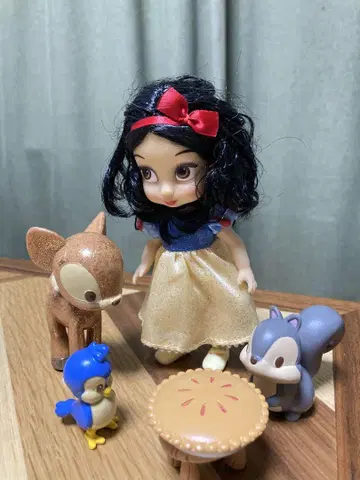 Disney 백설공주 미니 인형 플레이세트 상자 없음 디즈니
