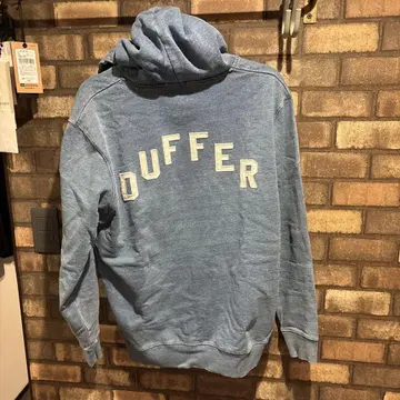 The DUFFER of ST.GEORGE 인디고 풀 집업 후드티/L