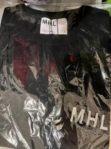 MHL 블랙 T셔츠 L