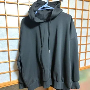 블랙 후드티 4L 사이즈