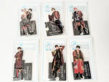 SixTONES 아크릴 스탠드 20여름 전종 6개 세트