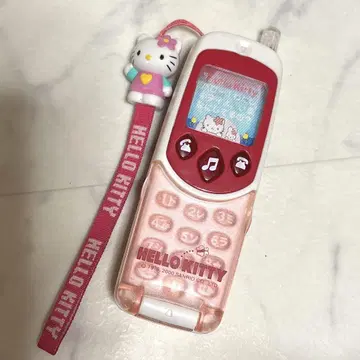 초레어! 레어! sanrio 산리오 키티 휴대폰 피치 레트로