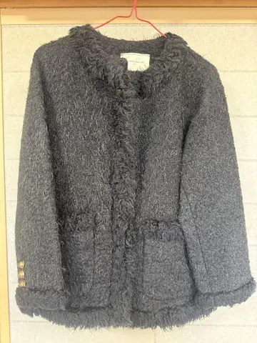 UNITED ARROWS 샤기 트위드 자켓
