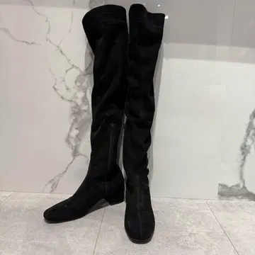 DIANA 다이애나 스웨이드 니하이 부츠 롱 부츠 22.5