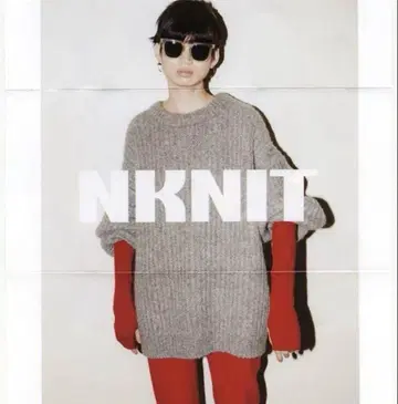 NKNIT YAKU big KNIT 브라운