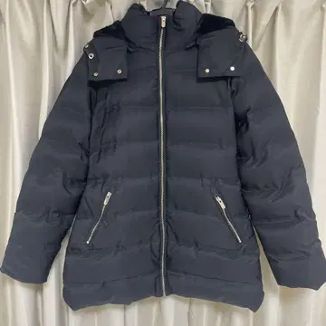 [ 새상품급 ] ZARA 세미롱 다운 자켓 퍼 포함 L 사이즈