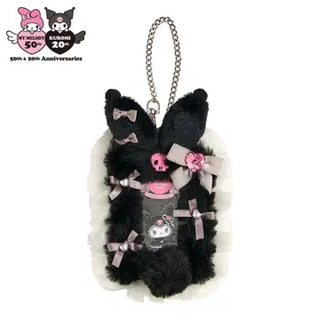 산리오 쿠로미 카드 케이스 멜로우 살롱 우사 Sanrio Kuromi