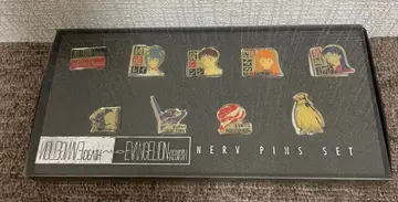 에반게리온 NERV 핀 배지 세트 레어 레트로