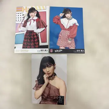 전 HKT48 다나카 미쿠 사진 세트 3매