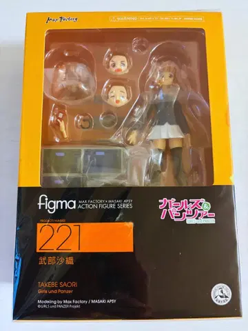 [ 미개봉 ] figma 221 걸즈 & 판처 타케베 사오리