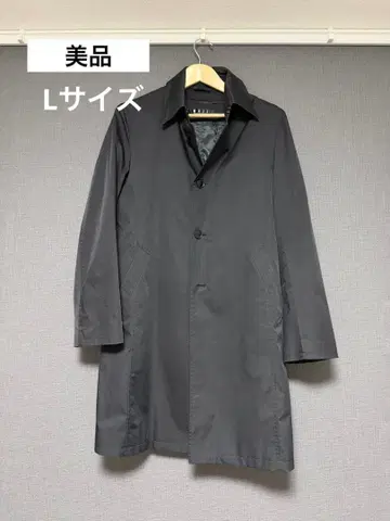 블랙 스텐카라 코트