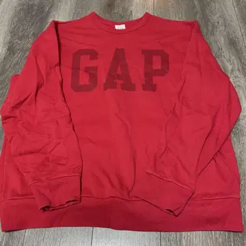 GAP 레드 맨투맨 XL