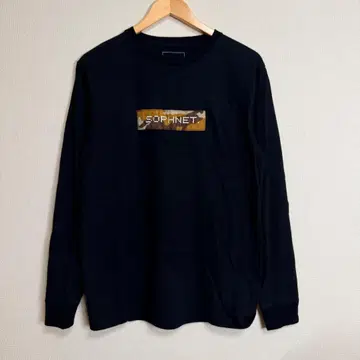 SOPHNET. 카모플라쥬 도트 로고 긴팔 T셔츠