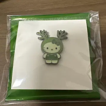 오사카 만박 일본관 해조 키티 핀 배지 히지키