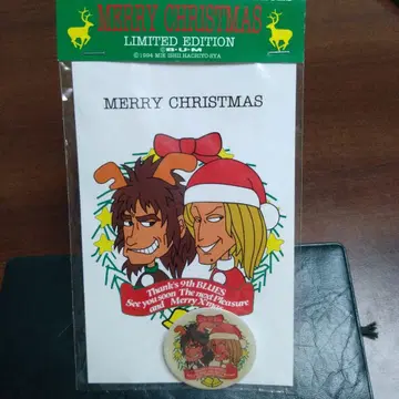 B'z CHRISTMAS 한정판 핀 배지 엽서 세트