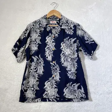 SUNSURF 동양 엔터프라이즈 알로하 셔츠 [ S ] 레이온