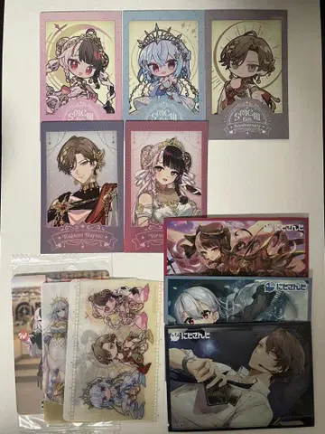 니지산지 smc조 6주년 랜덤 폴라로이드풍 카드