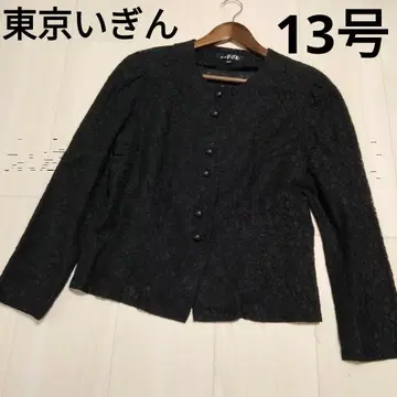 TOKYOIGIN 도쿄이긴 13호 블랙 포멀 자켓 상복 전체 레이스