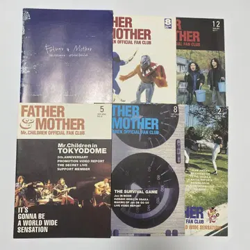 Mr.Children FATHER&MOTHER 뉴스레터 6권 세트