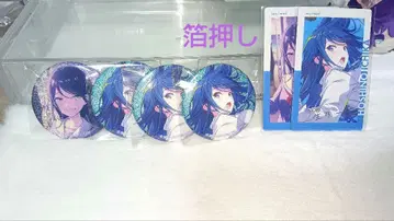 프로세카 호시노 이치카 글리터 캔뱃지 에피카 금박