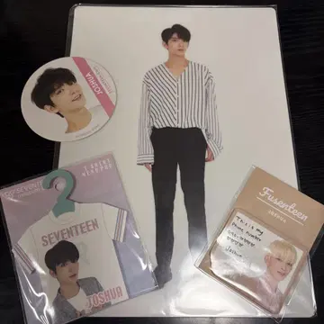 SEVENTEEN 조슈아 JOSHUA 세븐틴 카페 굿즈