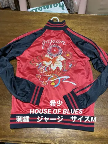 레어 HOUSE OF BLUES 자수 저지 사이즈 M
