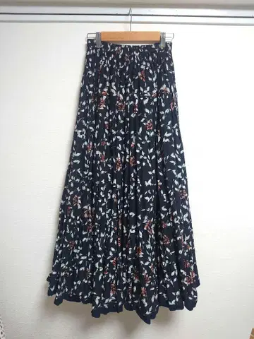 MARIHA 롱 스커트 티어드